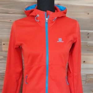 Salomon second layer hoody jacket
